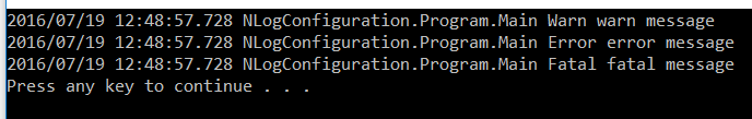 configuration file