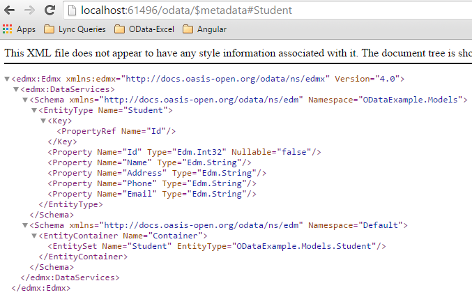 Read data types